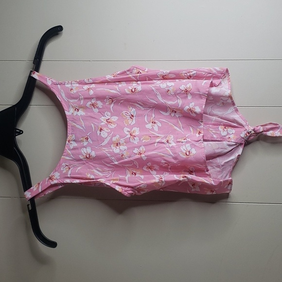 Girls Swat Fame 2 Piece Tank & Short  Set Pink Floral - Xtraordinary - Picture 8 of 8